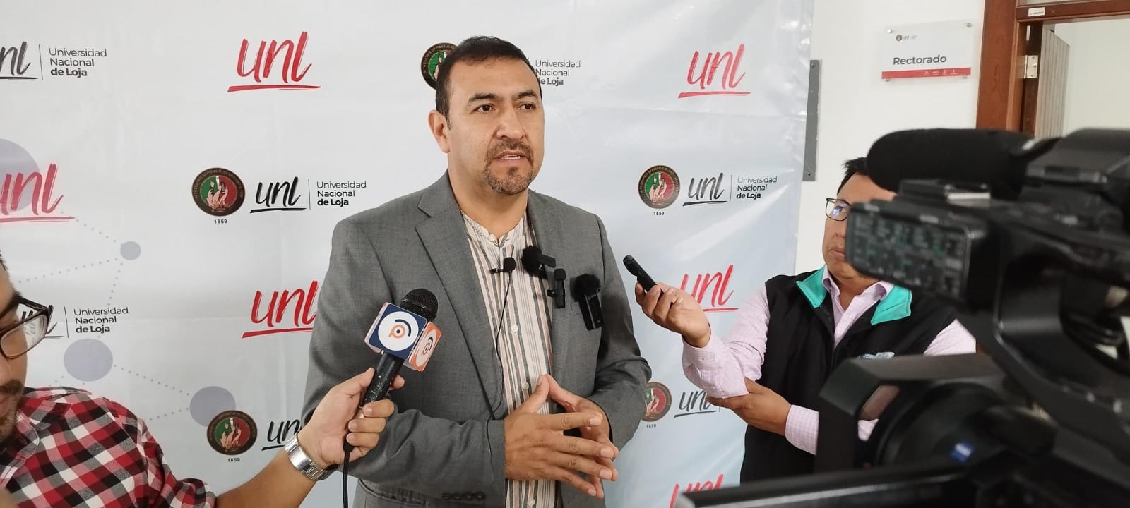 Nikolay Aguirre, rector de la UNL