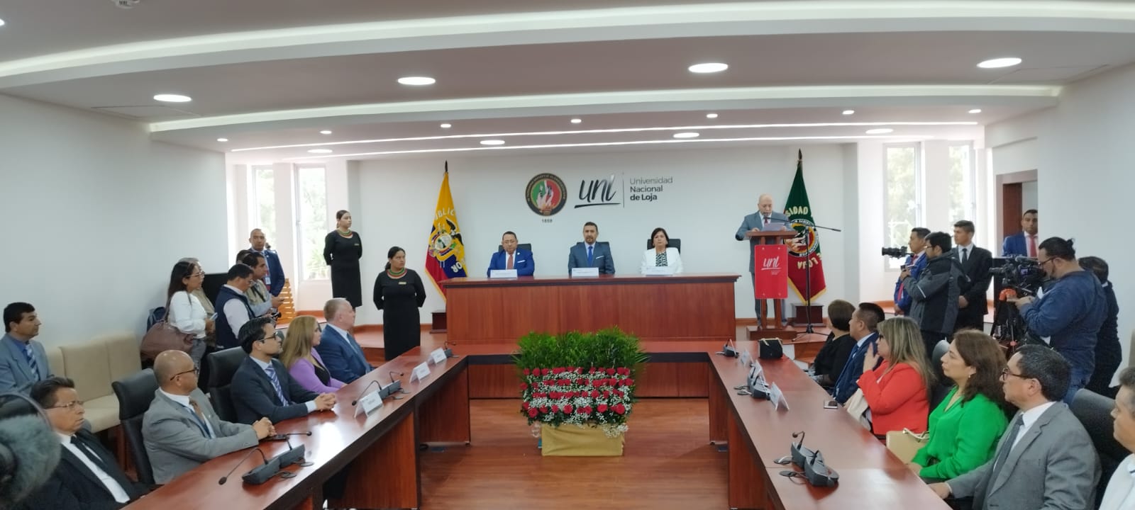 Recibimiento al Contralor