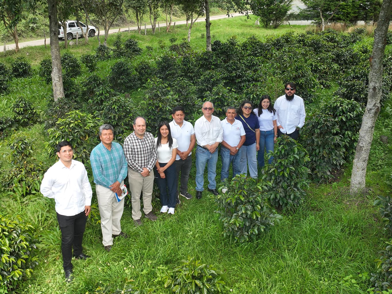 Grupo de Investigación del proyecto Validación de variedades de café arábigo 