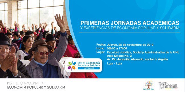 Primeras Jornadas Académicas y de Experiencias de Economía Popular y Solidaria. UNL - IEPS-2019