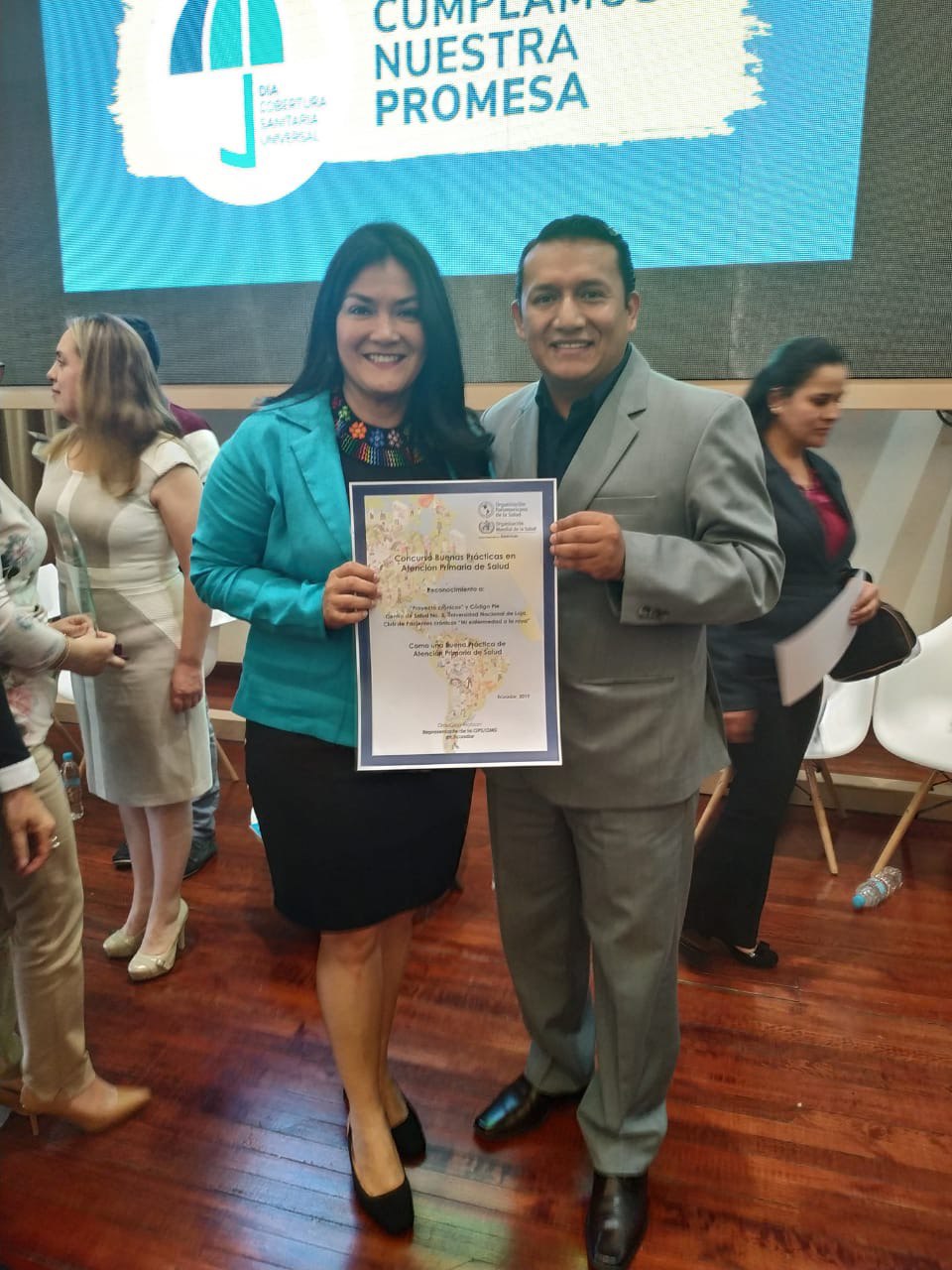 UNL recibe premio nacional por buenas prácticas en atención primaria en salud