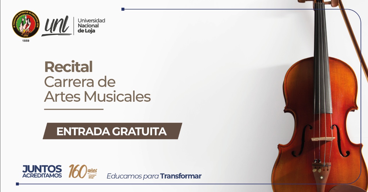 Recital carrera de Artes Musicales 