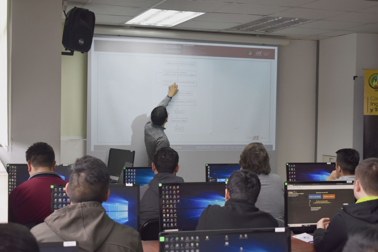 Modelado y Diseño 3D se profundiza en la Facultad de Energía