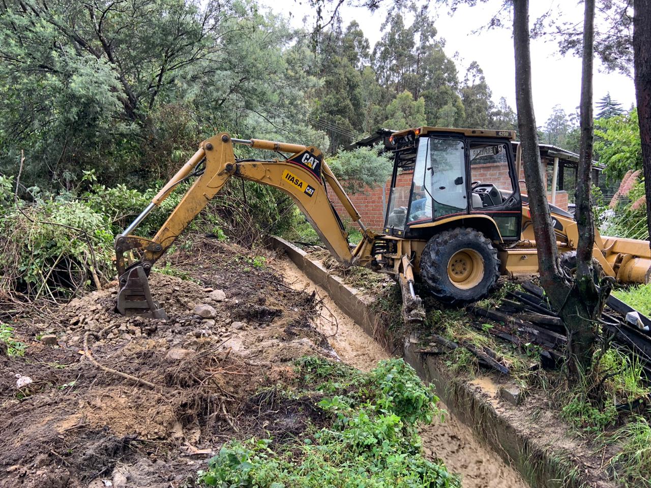 UNL realiza trabajos ante fuertes lluvias