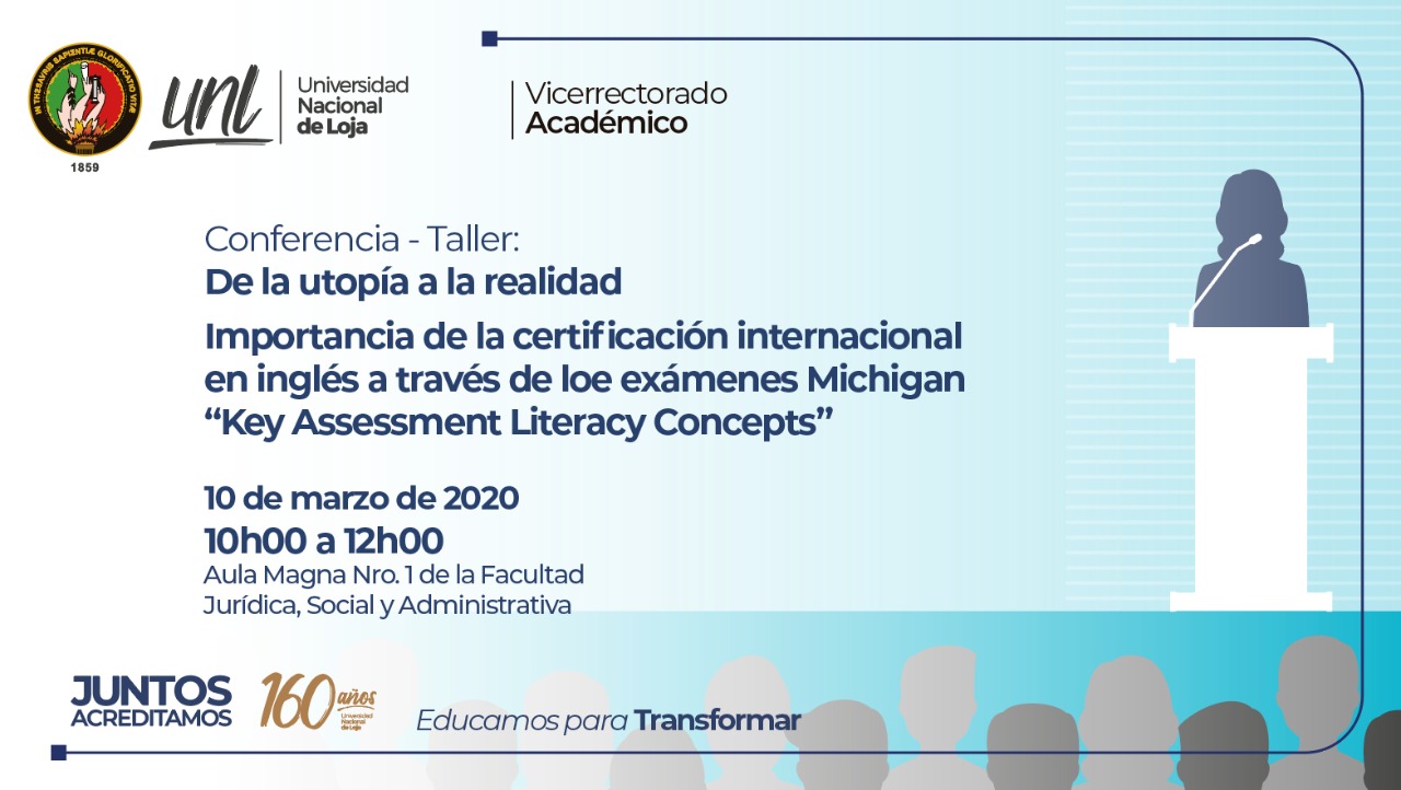 Conferencia - Taller: De la utopía a la realidad