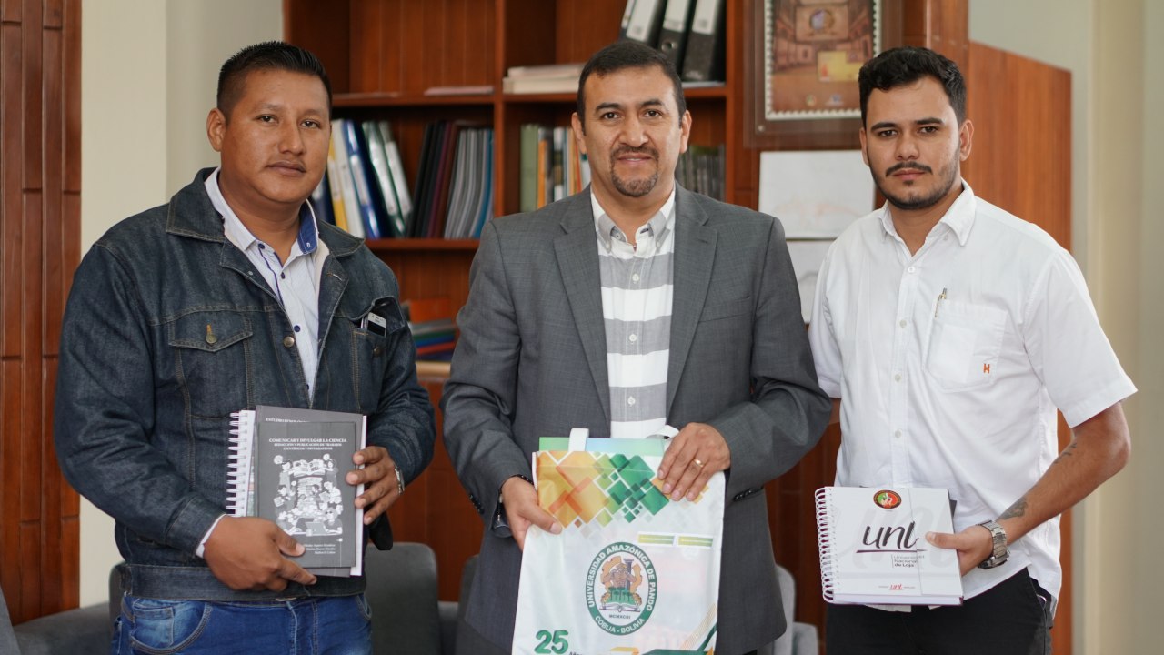 Investigadores bolivianos visitan la UNL y se llevan las mejores impresiones a su país  