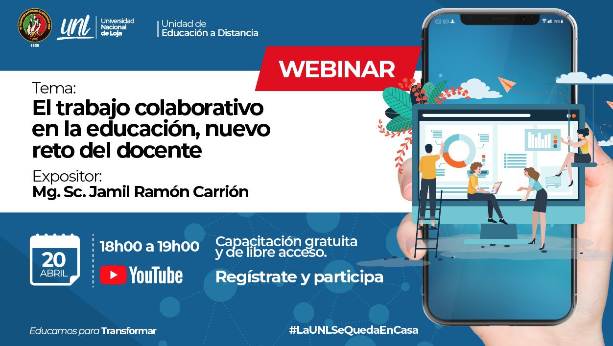 Webinar: El trabajo colaborativo en la educación, nuevo reto del docente