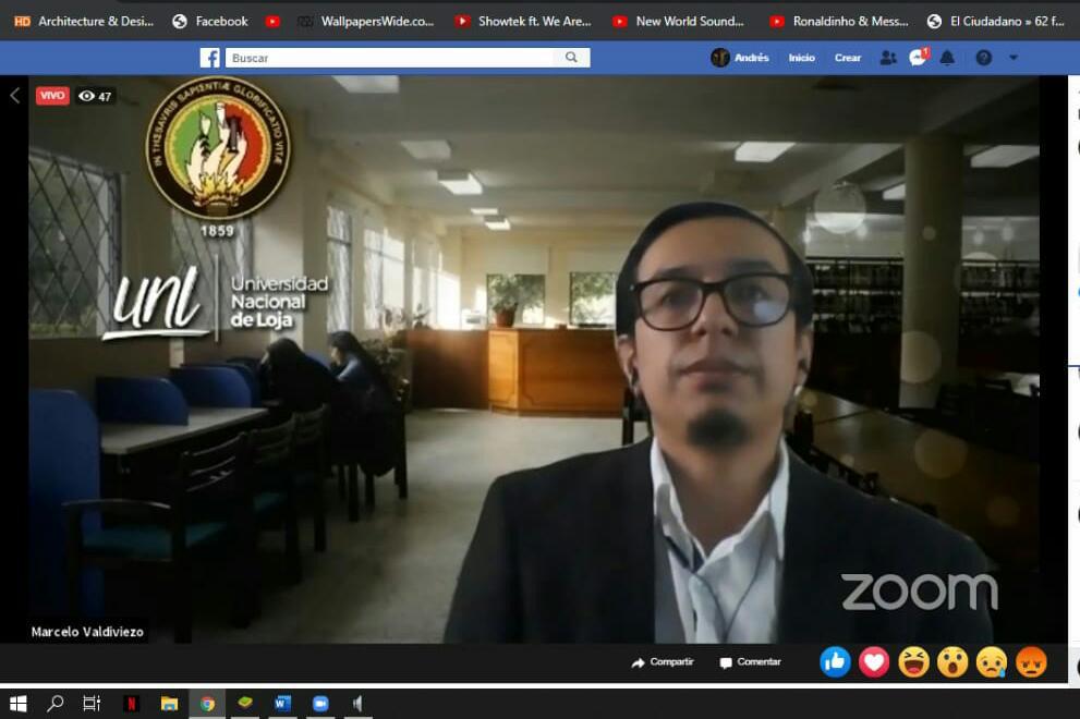  Docentes de la UNL comparten experiencias en webinars nacionales e internacionales