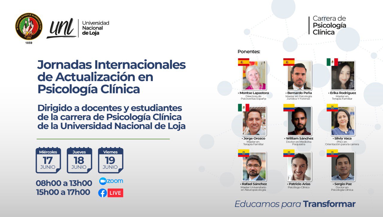 Jornadas Internacionales de Actualización de Psicología Clínica,
