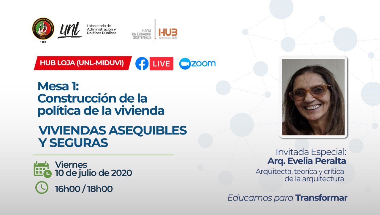 HUB Loja | Mesa 1: Viviendas asequibles y seguras