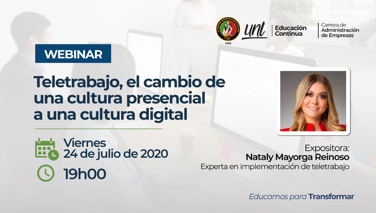 Webinar | Teletrabajo, de lo presencial a lo digital