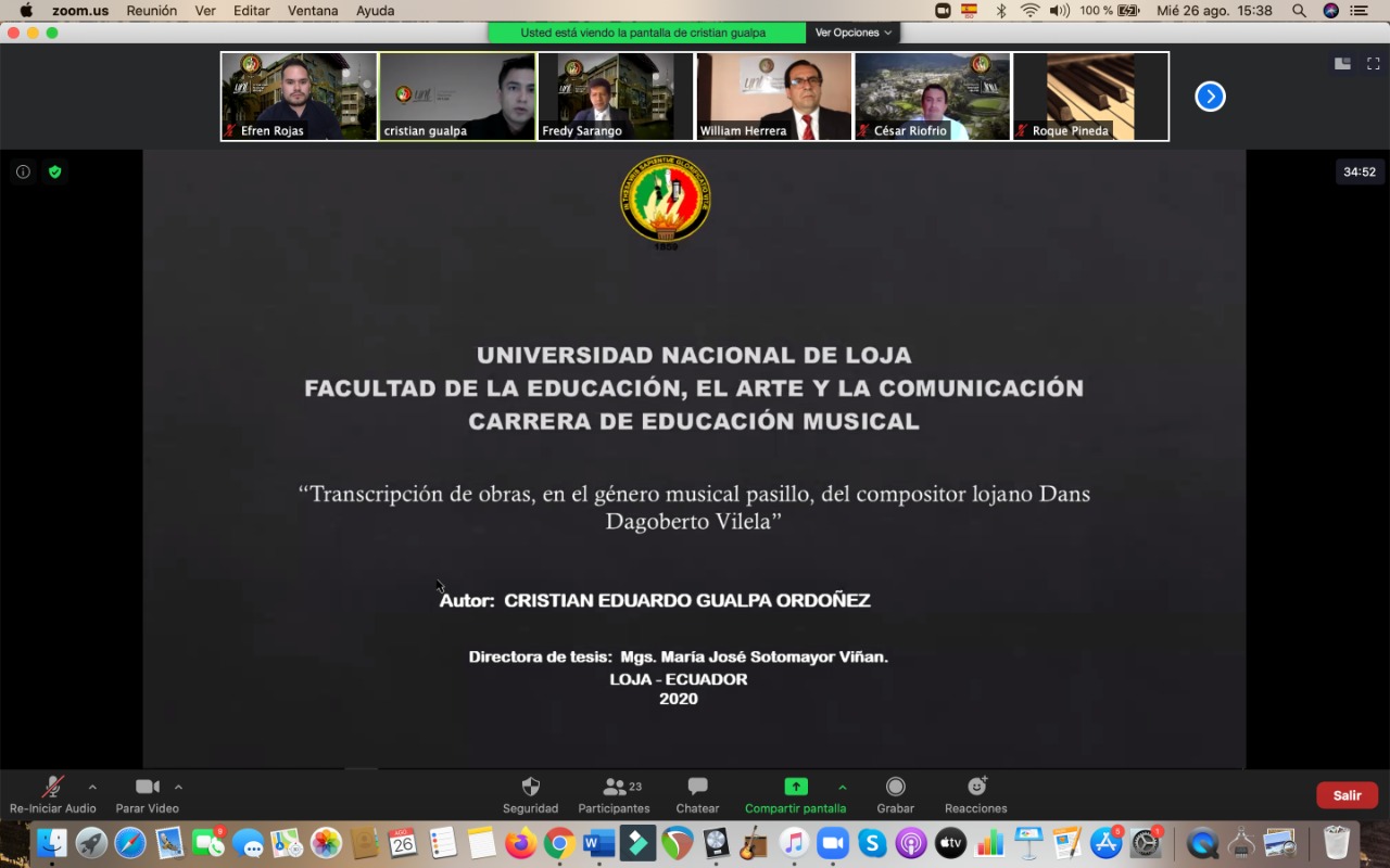 Loja con nuevo profesional en al ámbito musical