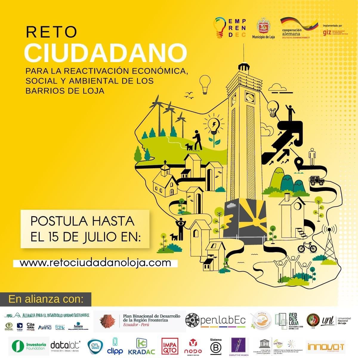 Reto ciudadano finaliza con apoyo de la UNL