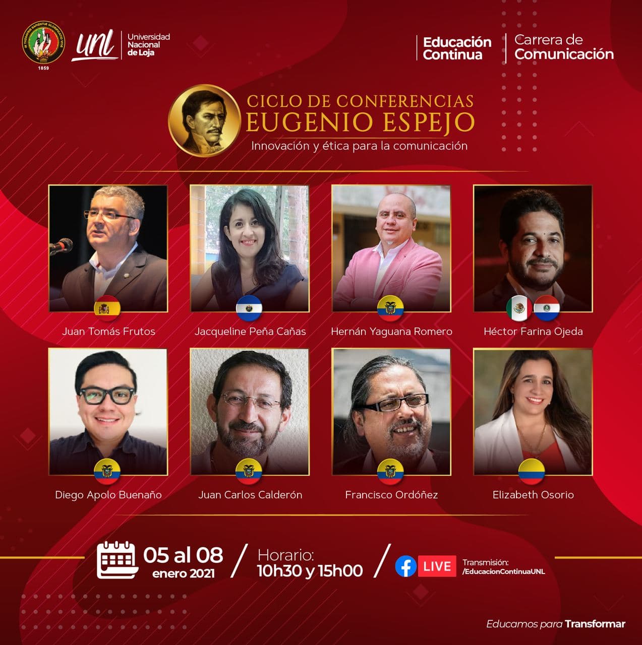 UNL rinde tributo al periodismo con ciclo de conferencias