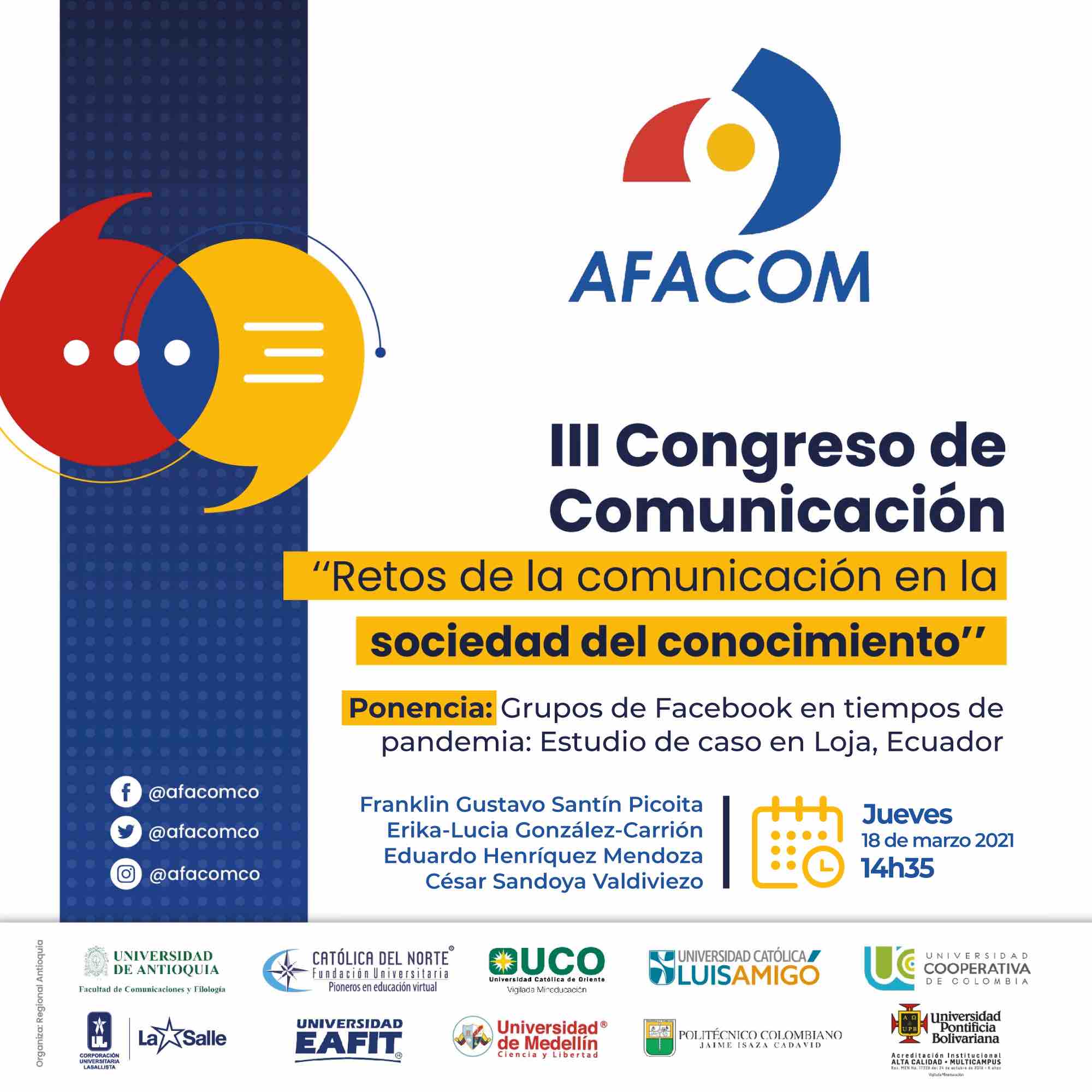 La Sociedad del Conocimiento se debatió en Congreso Internacional