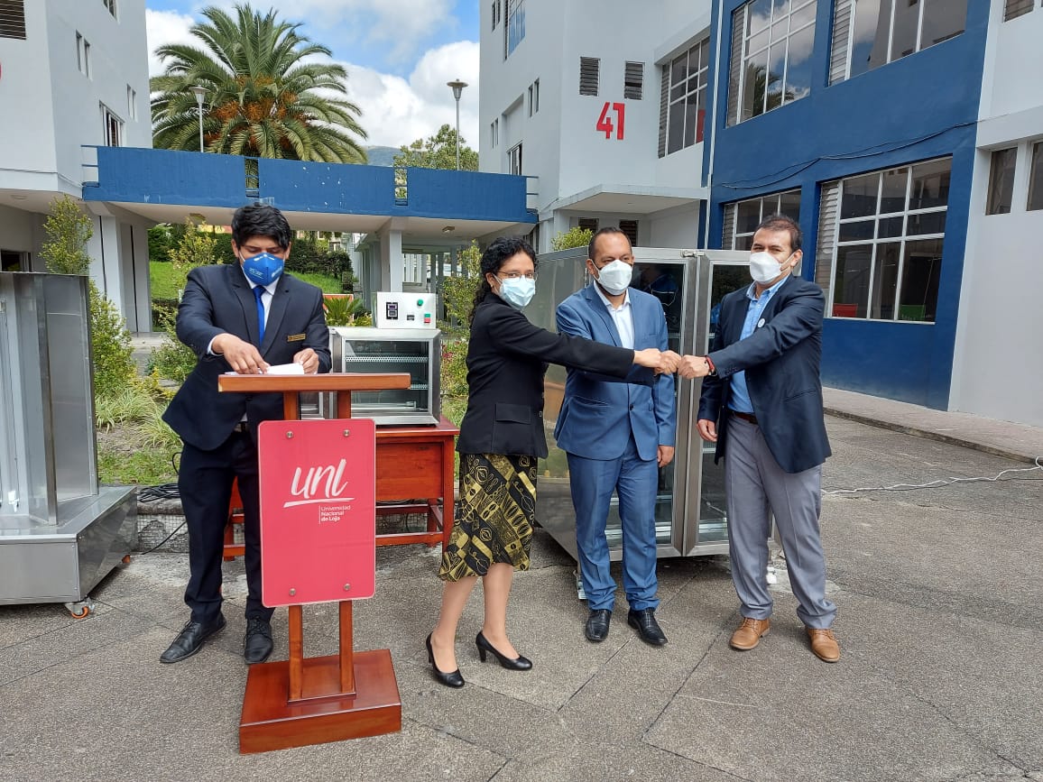 Región Sur se beneficiará de tres prototipos construidos por la UNL para mitigar la COVID-19