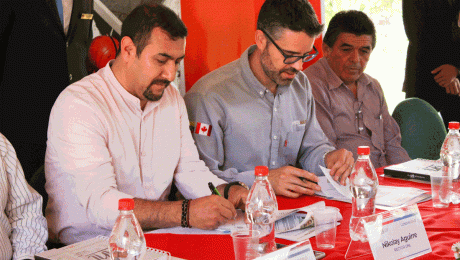 UNL y Lundin Gold firman convenio de cooperación interinstitucional