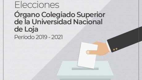 Número de Juntas Receptoras del Voto y la ubicación de los lugares para la recepción del sufragio para las elecciones para el OCS 2019-2021
