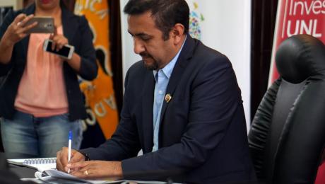 UNL suscribe convenio con Universidad de Sao Paulo 