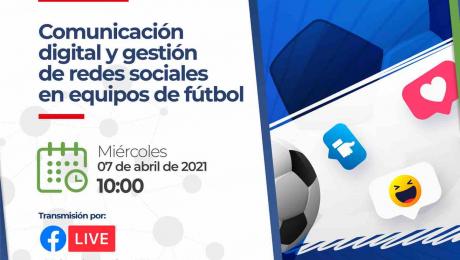 Comunicación deportiva digital en seminario web