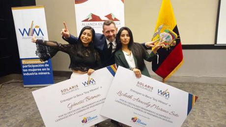 Unelina gana beca nacional “Soy minera”