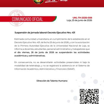 Suspensión de jornada laboral-Decreto Ejecutivo Nro. 431 